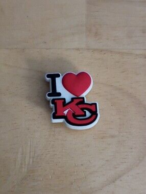 10 for $10 Jibbitz Croc Charms - Football I ❤️ KC Sports 2 - New Shoe Charm